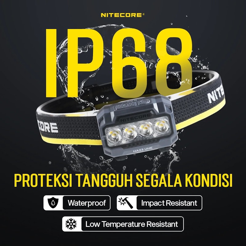 NITECORE Headlamp HA23 UHE 3