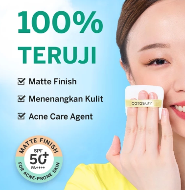 Carasun® Healthy Matte UV Compact Powder SPF 50+ PA++++ 03 Fair 4