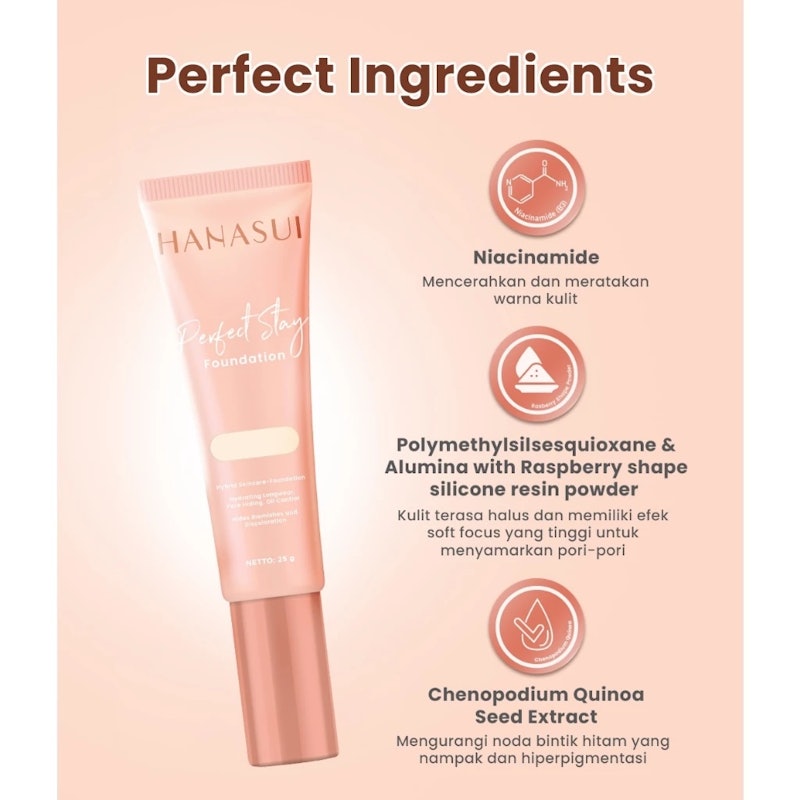 Hanasui Perfect Stay Foundation