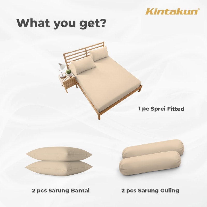 Kintakun Sprei LITE Riana Fitted 3