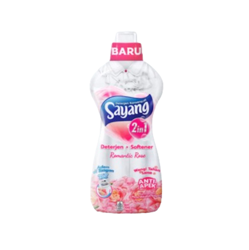 Sayang 2in1 Deterjen + Softener Romantic Rose 1