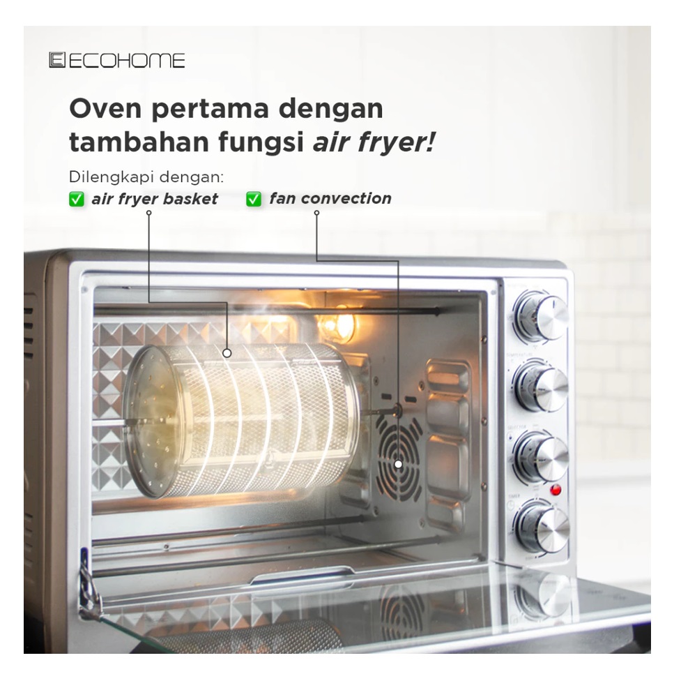 Ecohome International Indonesia Ecohome Oven Platinum Series EOP-888