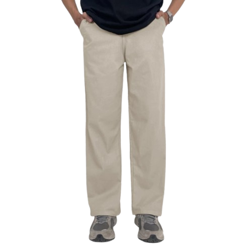 Fairgoods Celana Chinos Panjang Regular Fit Khaki