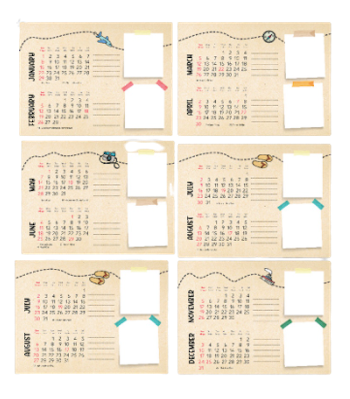 Harlow Kalender 2023 Traveling Planner 3