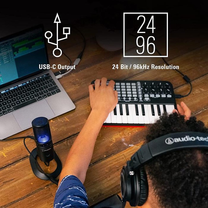 Audio-Technica Cardioid Condenser USB Microphone 3