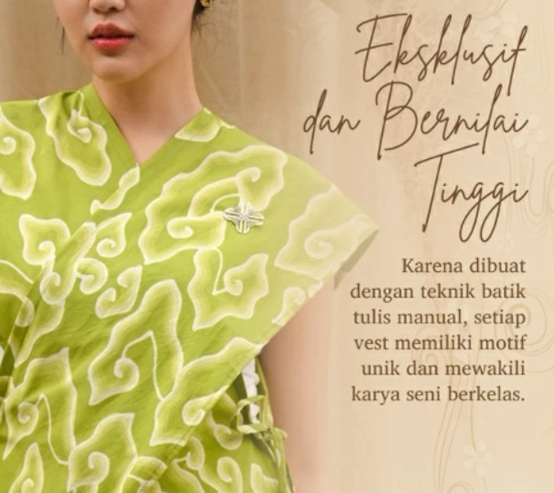 Evanthe Kalyra Vest Outer Batik 2