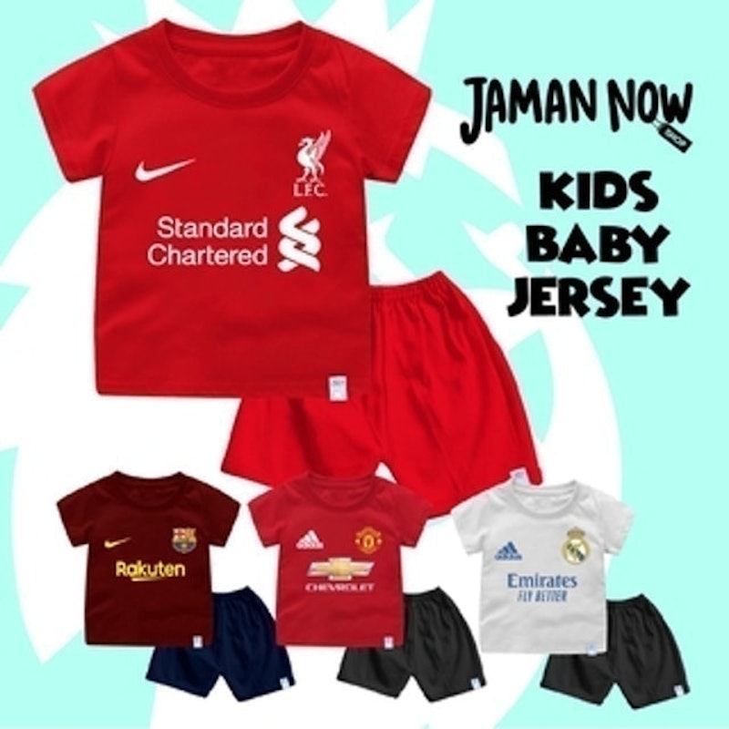 Setelan Jersey Bola Anak dan Bayi 2