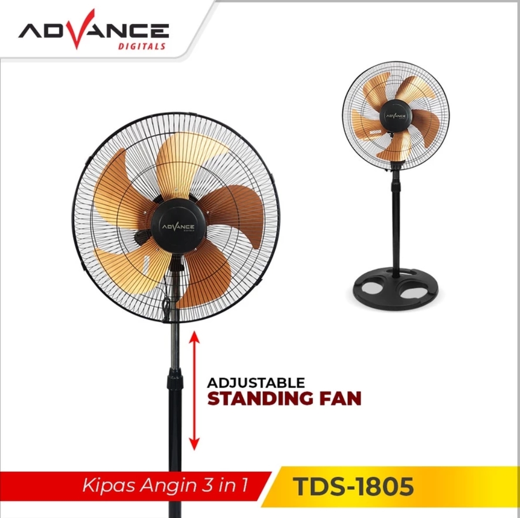 Advance Digitals Advance Kipas Tornado 3 in 1 TDS-1805