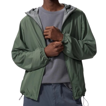 Uniqlo Jaket Parka Reversible Water-Repellent 4