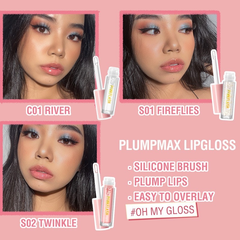 OhMyGloss Moisturising Plumpmax High Shimmer Lip Gloss 3