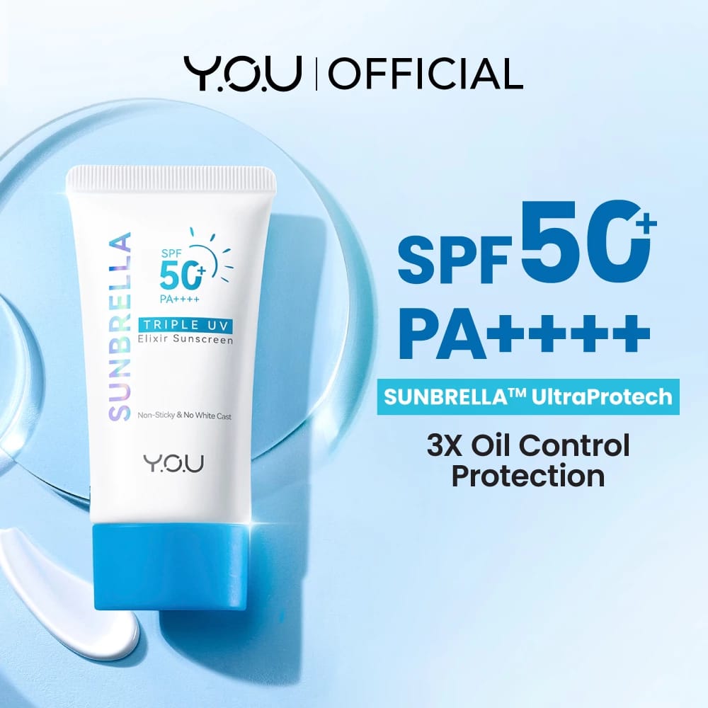 Hebe Beauty Style Y.O.U Sunbrella Triple UV Elixir Sunscreen SPF50+ PA++++