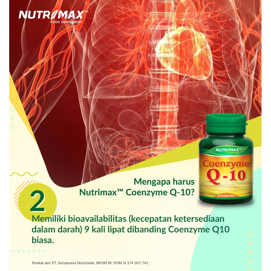 Suryaprana Nutrisindo Nutrimax Coenzyme Q-10