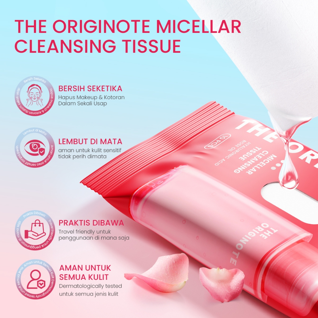 The Originote The Originote Micellar Cleansing Tissue