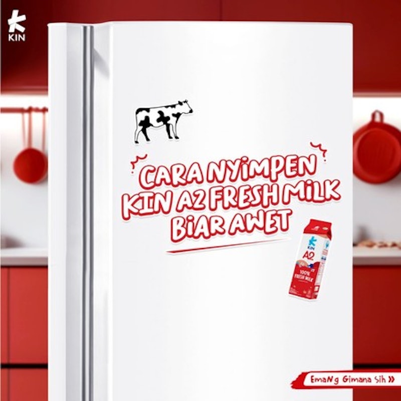 KIN A2 Cow Fresh Milk Full Cream 2
