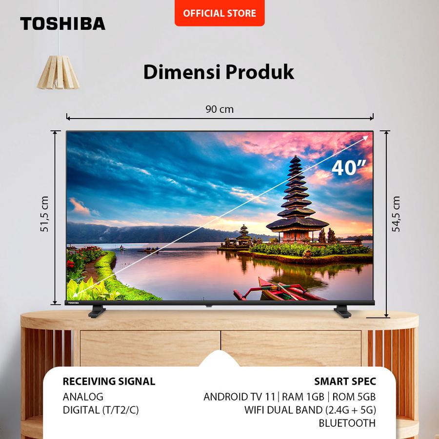 Toshiba Toshiba 40'' FHD Android TV 40E35NP