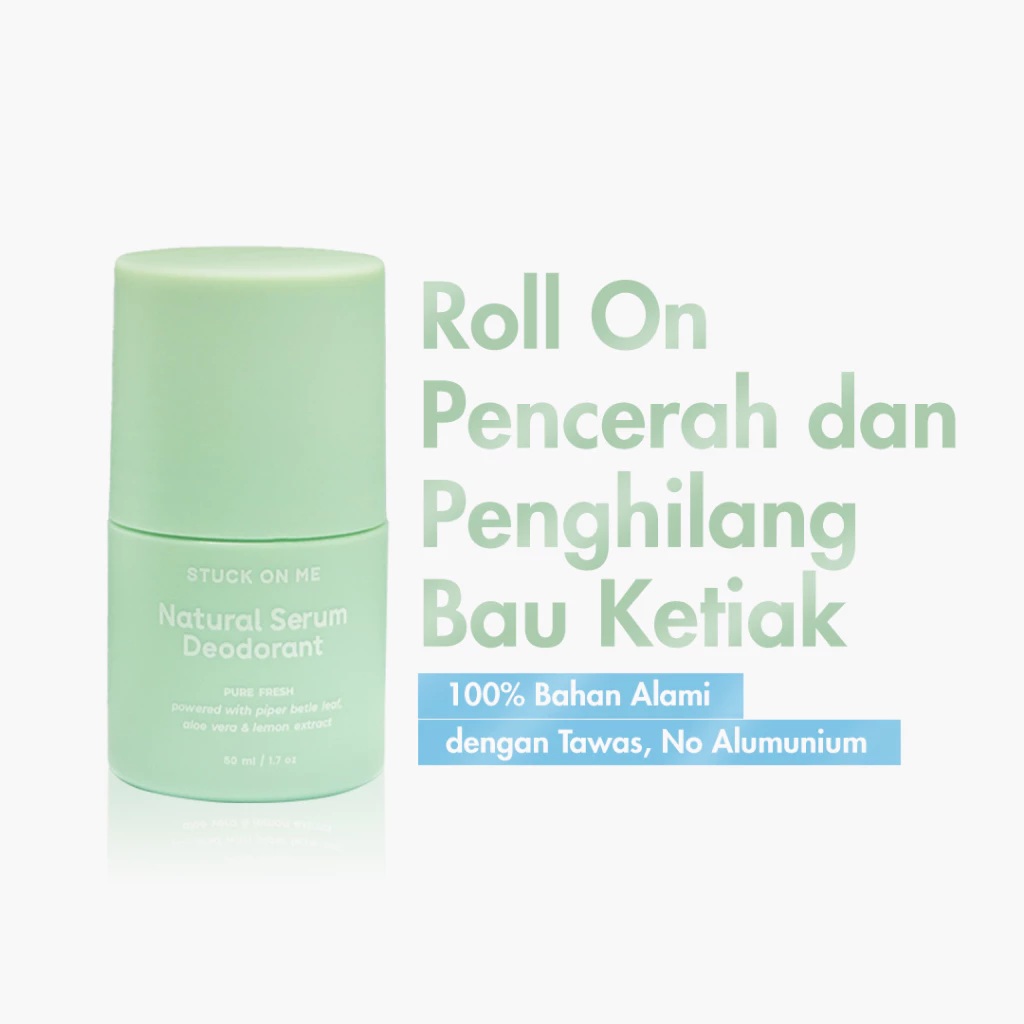Belle Amanah Sejahtera Stuck On Me Natural Serum Deodorant Pure Fresh