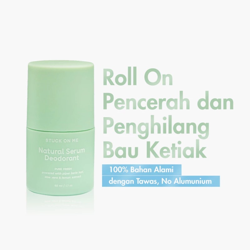 Stuck On Me Natural Serum Deodorant Pure Fresh 5