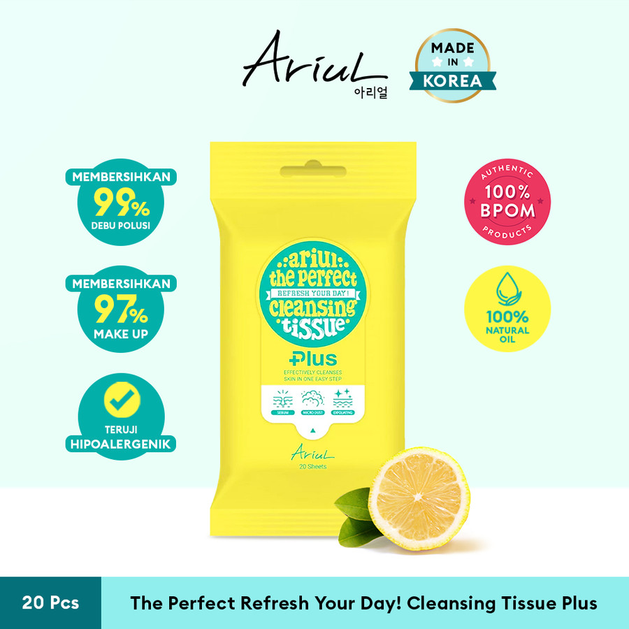 Beauty Factory Ariul All Skin The Perfect Refresh Your Day! Cleansing Tissue Plus