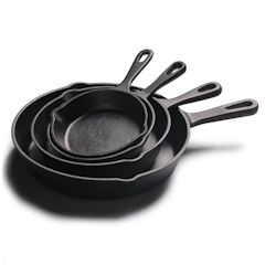 Usagi Cast Iron Fry Pan Skillet