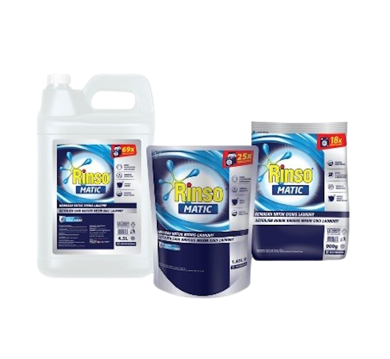 Rinso Matic Professional Deterjen Laundry Kiloan Cair 3