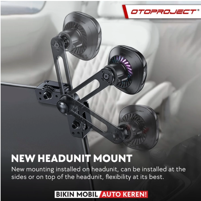 Otoproject Magnetic Car Phone Holder with Wireless Charger  ELITE 001