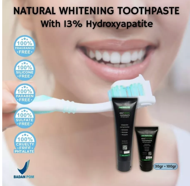 Green Mommy Green Mommy Shop Adult Natural Toothpaste