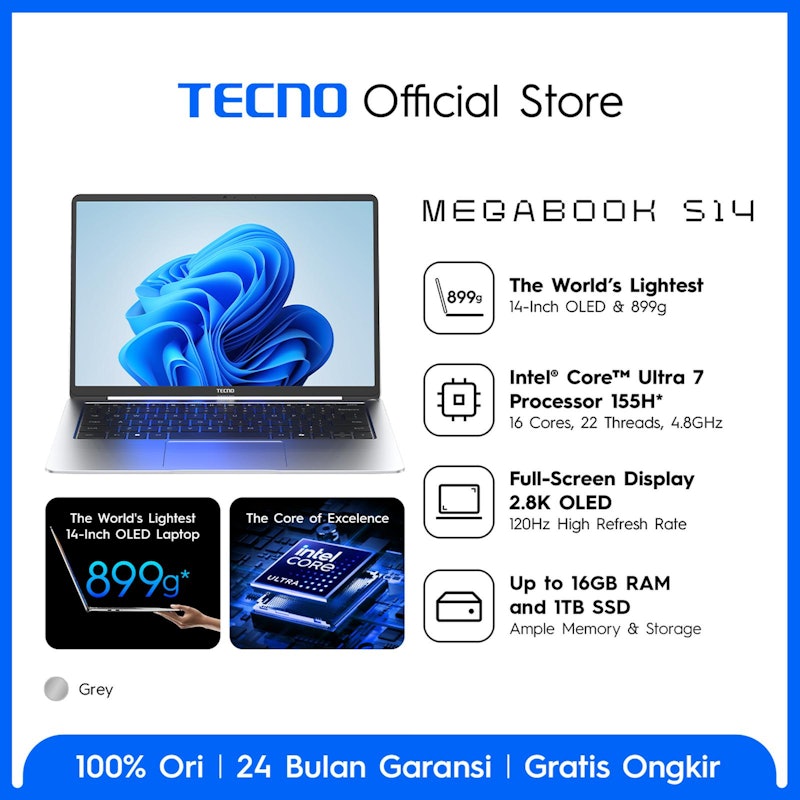 Tecno Megabook S14 5