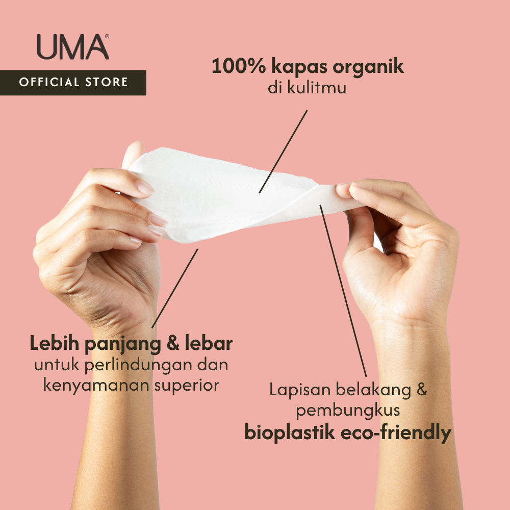 UMA® Organic Cotton Cover Daily Liners 5
