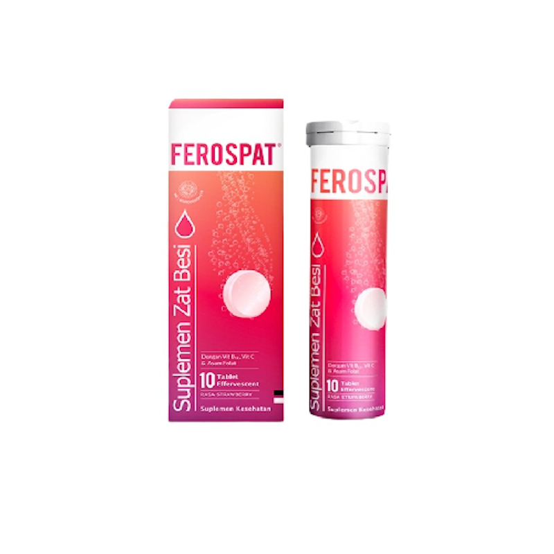 Ferospat® Effervescent Suplemen Zat Besi 1
