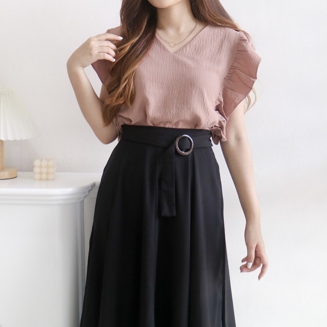 Juliet Long Skirt Belt 4