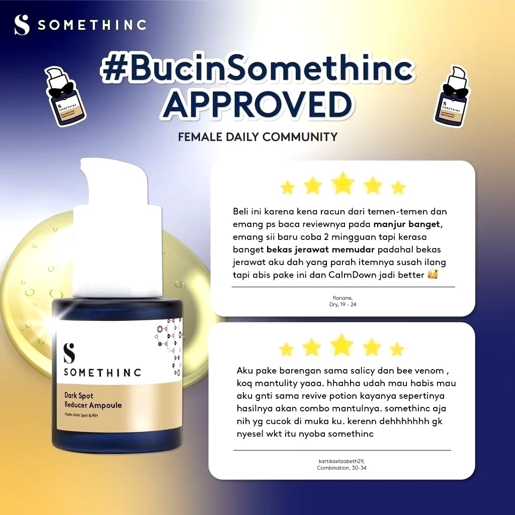 Royal Pesona Indonesia  SOMETHINC Dark Spot Reducer Ampoule
