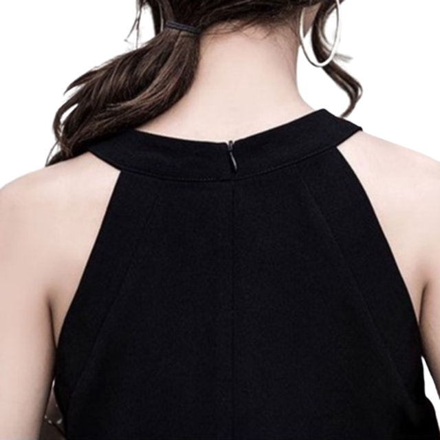  Korean Jumpsuit Sleeve Less 1386