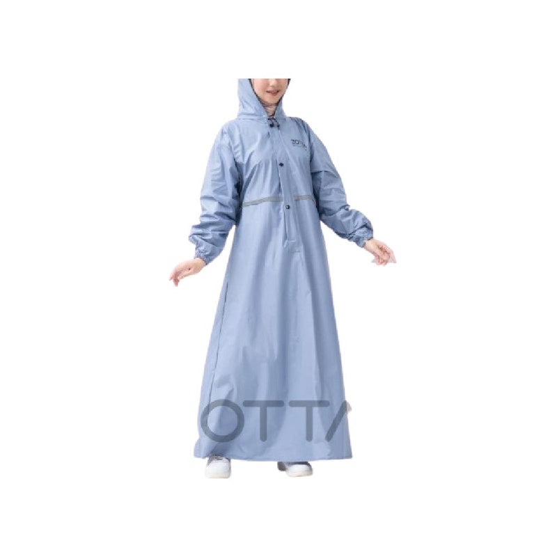 Zotta Jas Hujan Wanita Gamis Muslimah 1