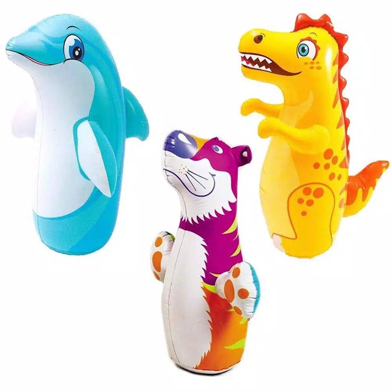 Mainan Anak Samsak Tinju Intex44669 3D Bop Bags Animal 2