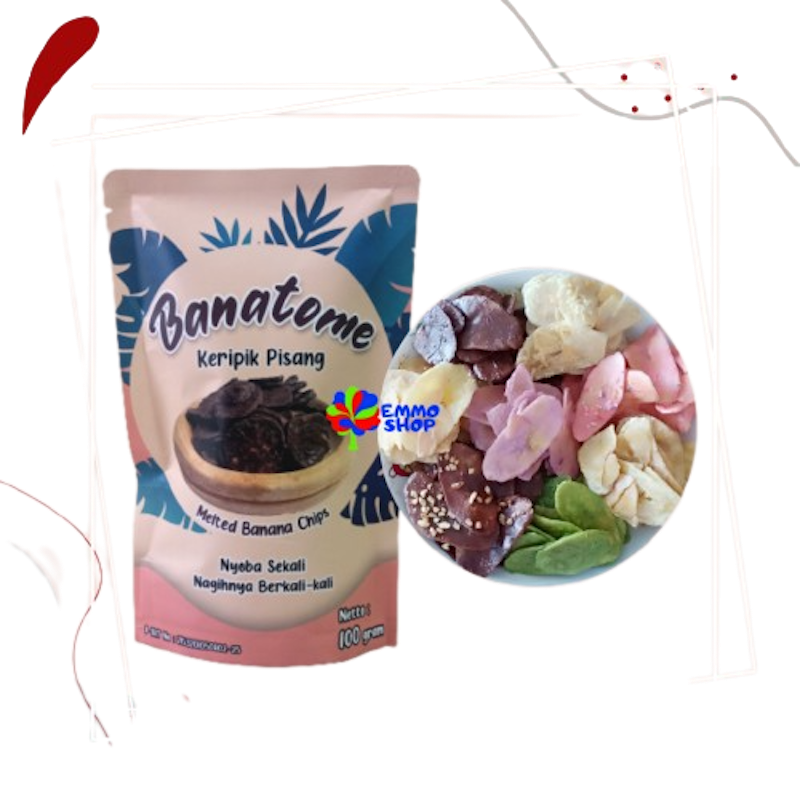 Melted Banana Chips - Coklat 1