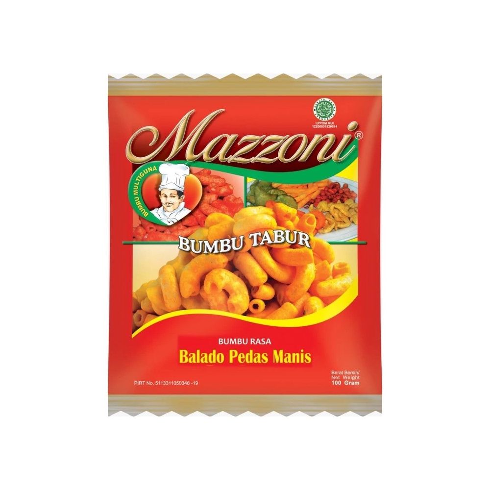Mazzoni Bumbu Tabur Balado Pedas Manis