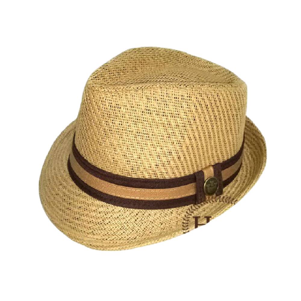 Houseofcuff Fedora Listed Brown Light
