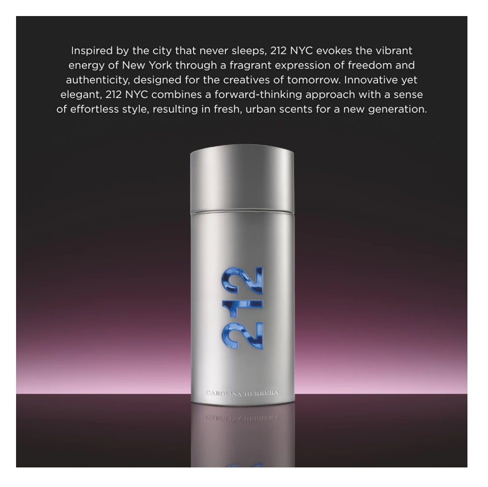 Puig Carolina Herrera 212 NYC Men Eau de Toilette