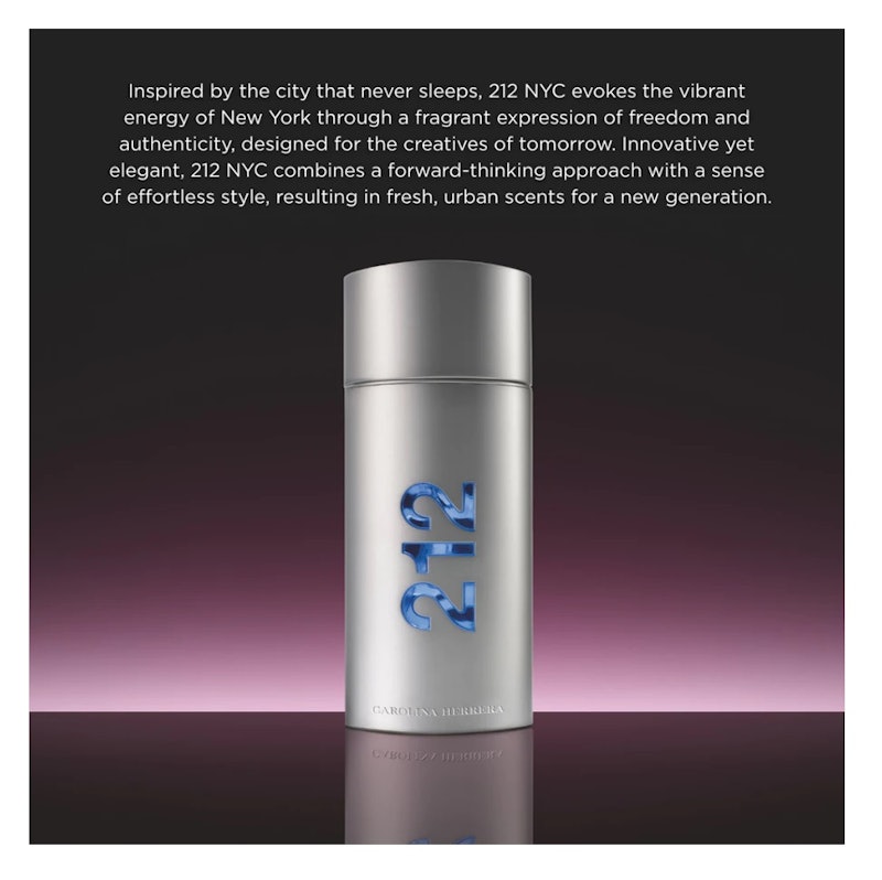 Carolina Herrera 212 NYC Men Eau de Toilette 3