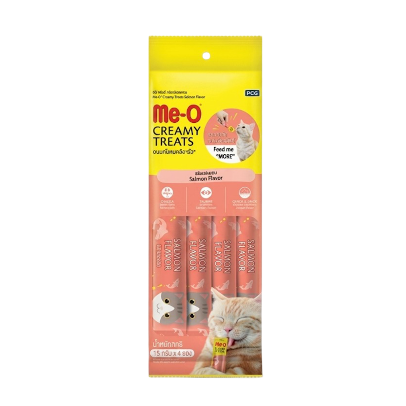 Me-O Creamy Treats Salmon Flavor 1