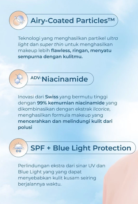 Wardah Lightening Liquid Concealer 01 Pink Fair