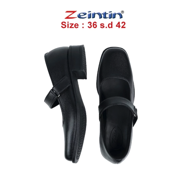 Janindo Multi Mandiri Zeintin Sepatu Pantofel Wanita ZO 6512 Hitam