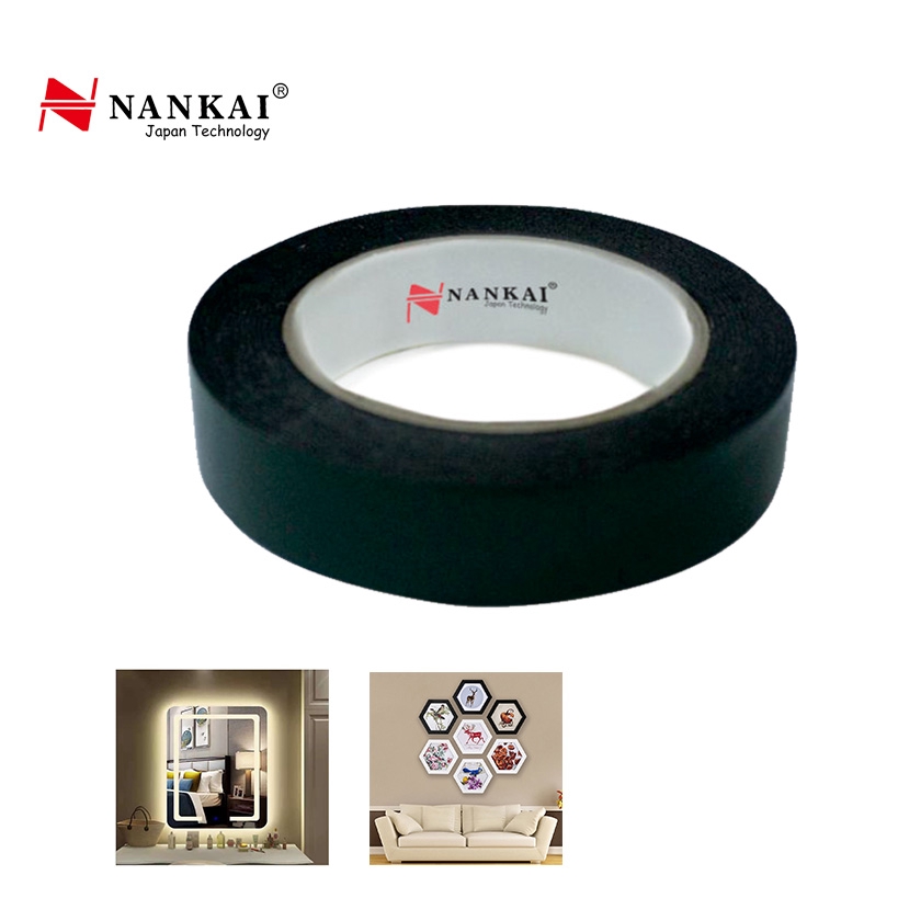 Rohartindo Nusantara Luas Nankai Double Tape Foam Hijau 1 inch x 5 m