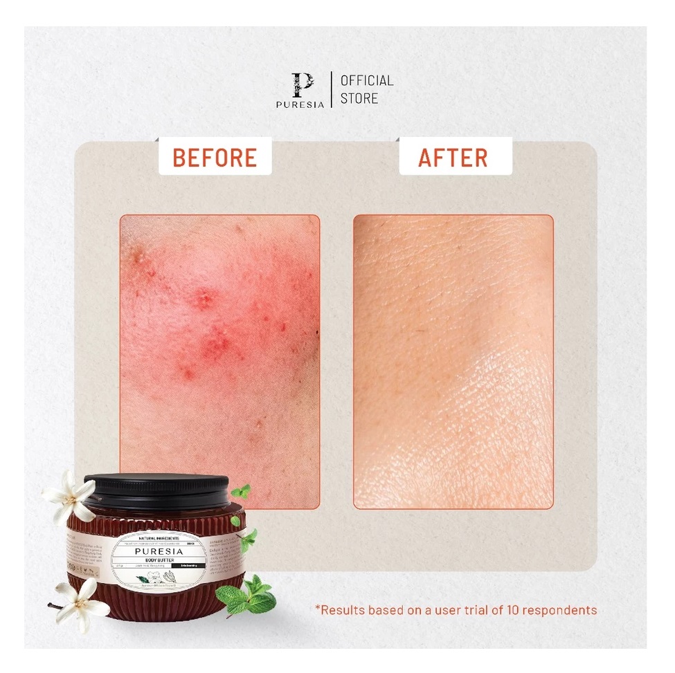 Unindo Ajidharma Industry Puresia Natural Body Butter Vanilla & Mint 