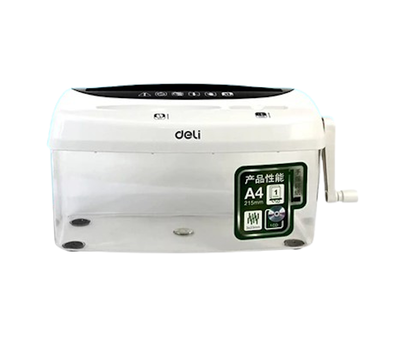Deli Manual Paper Shredder 1