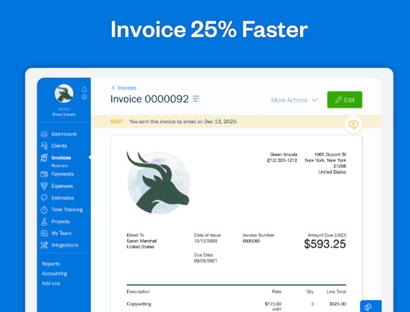 FreshBooks 5