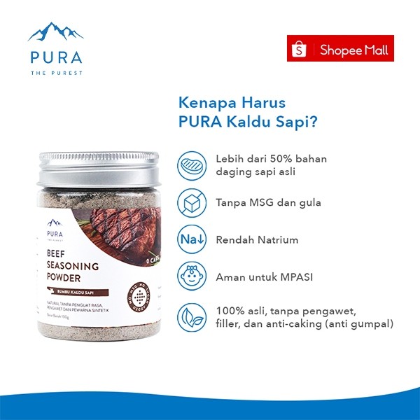 Pura Indonesia Pura Beef Seasoning Powder