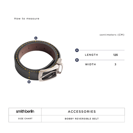 Fashion Anak Muda Smith Berlin Bobby Reversible Belt