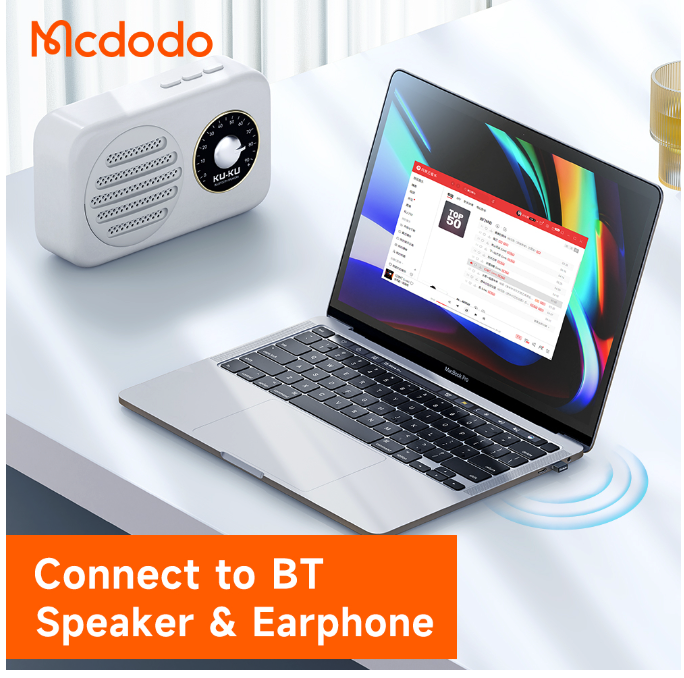 Guangdong Mcdodo Industrial MCDODO USB Bluetooth Dongle 5.1 OT-1580