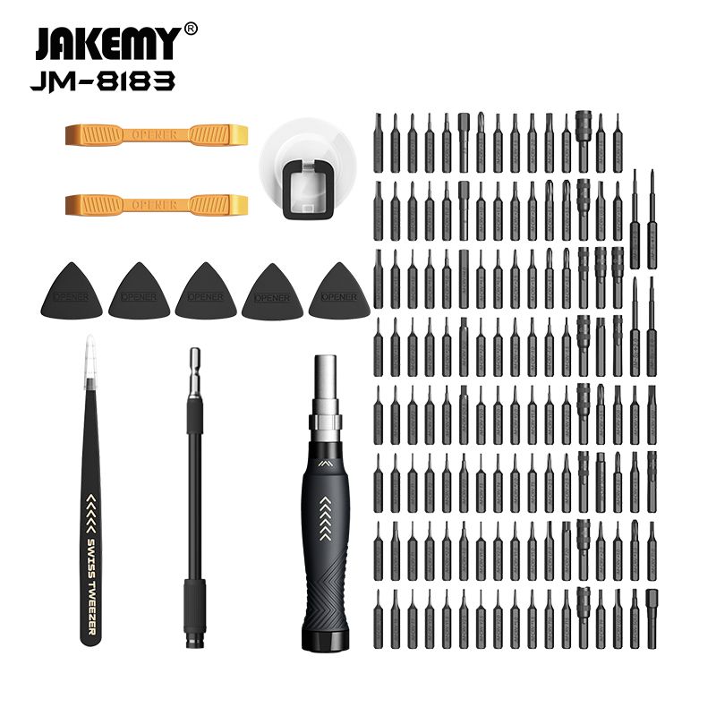 Guangzhou Yifeng Technology Electron  Jakemy 145 in 1 Precision Screwdriver Set with Accessories JM-8183